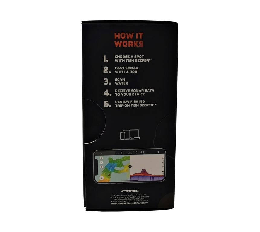 Deeper Smart Sonar Chirp+ 2.0  echosonda