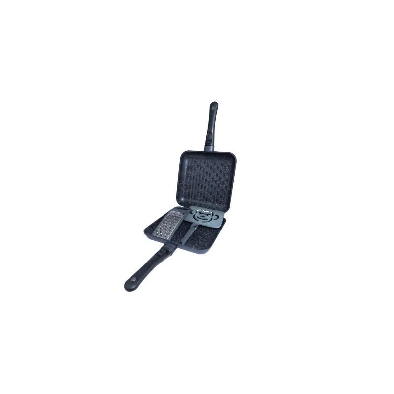 RidgeMonkey Connect Pan & Griddle XXL Granite Edition