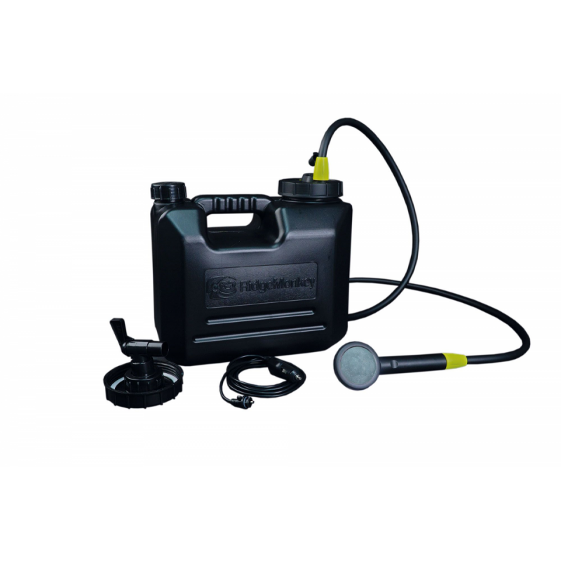 RidgeMonkey Outdoor Power Shower Full Kit 10L