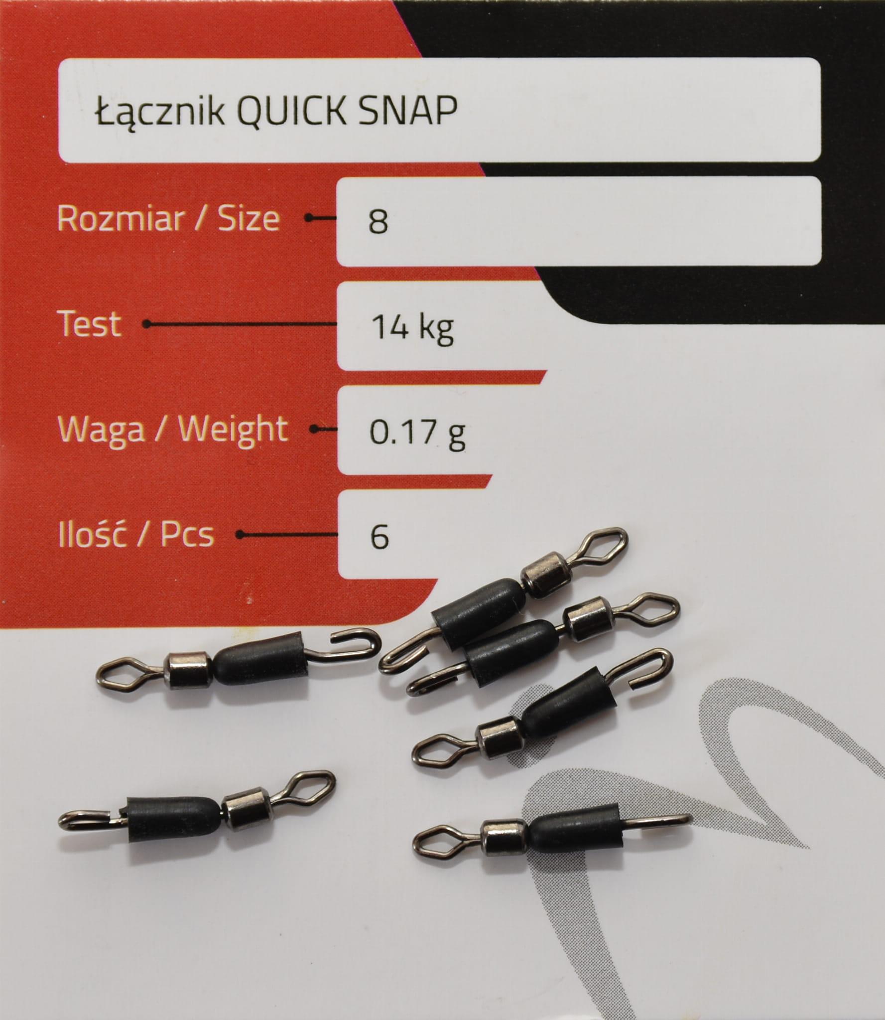 MatchPro Quick Snap r.10 9kg 6szt łącznik