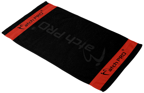 MatchPro Team Black&Red Towel 80x50 ręcznik