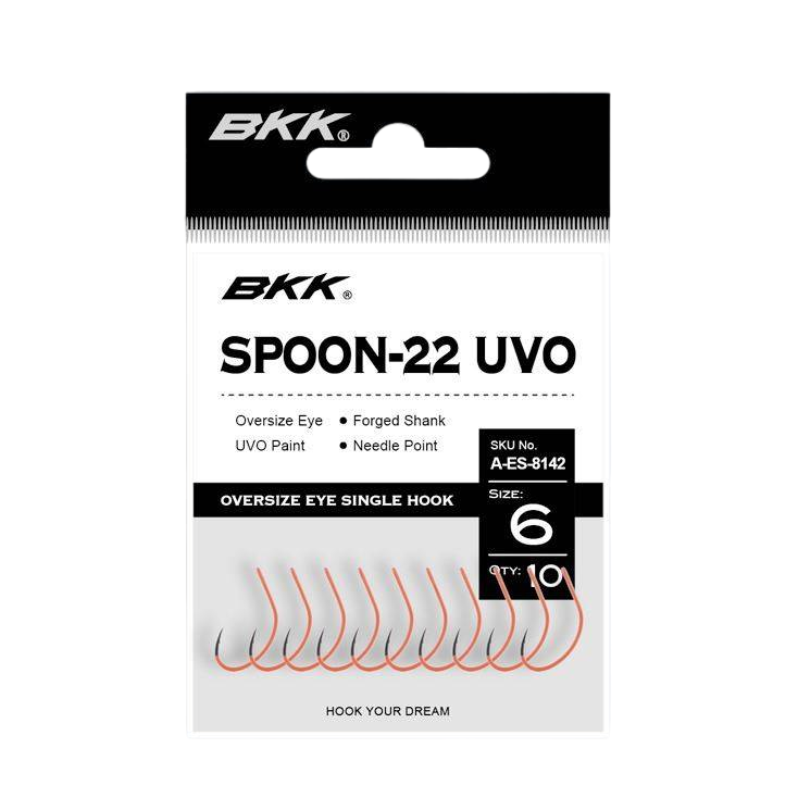 BKK Spoon-22 UVO r.2 9szt haczyki