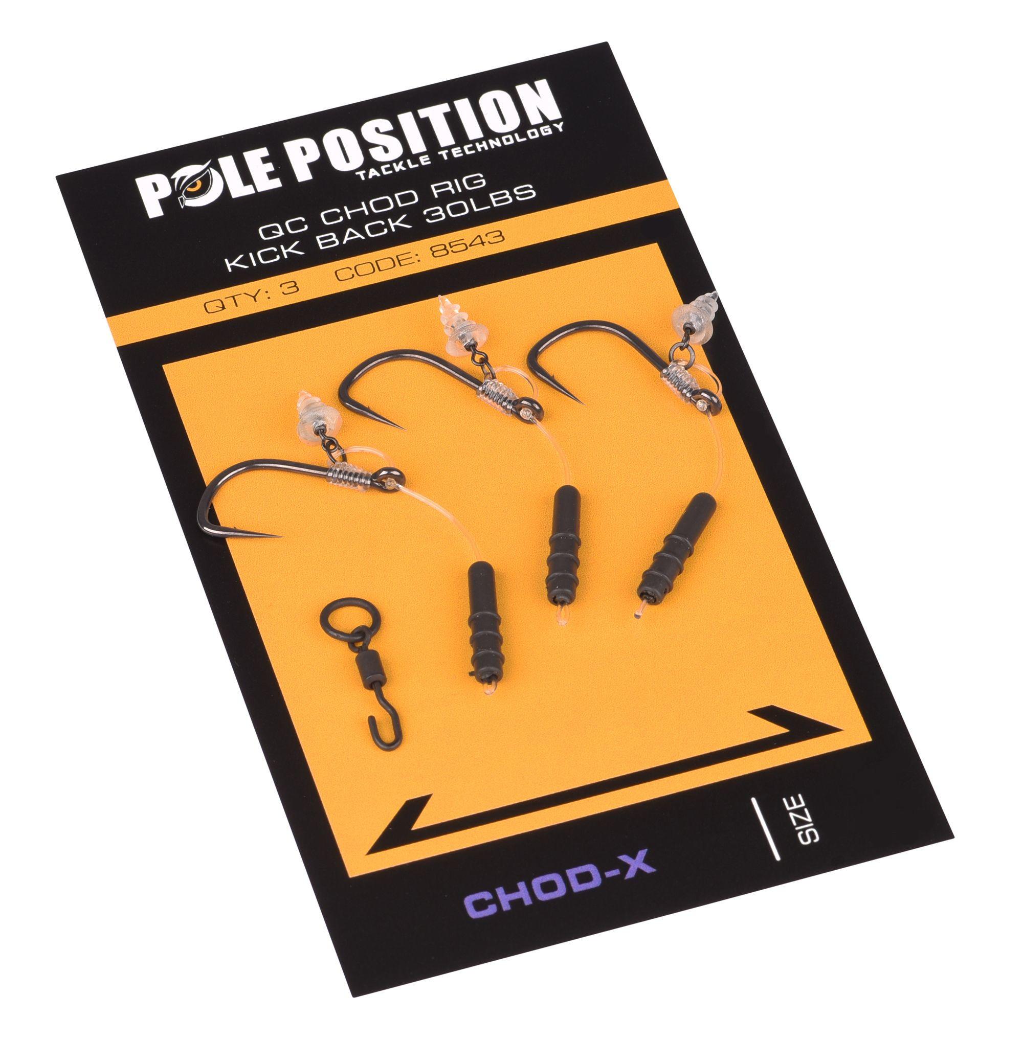 Pole Position Quick Change Chod-X Rig r.6 przypon karpiowy