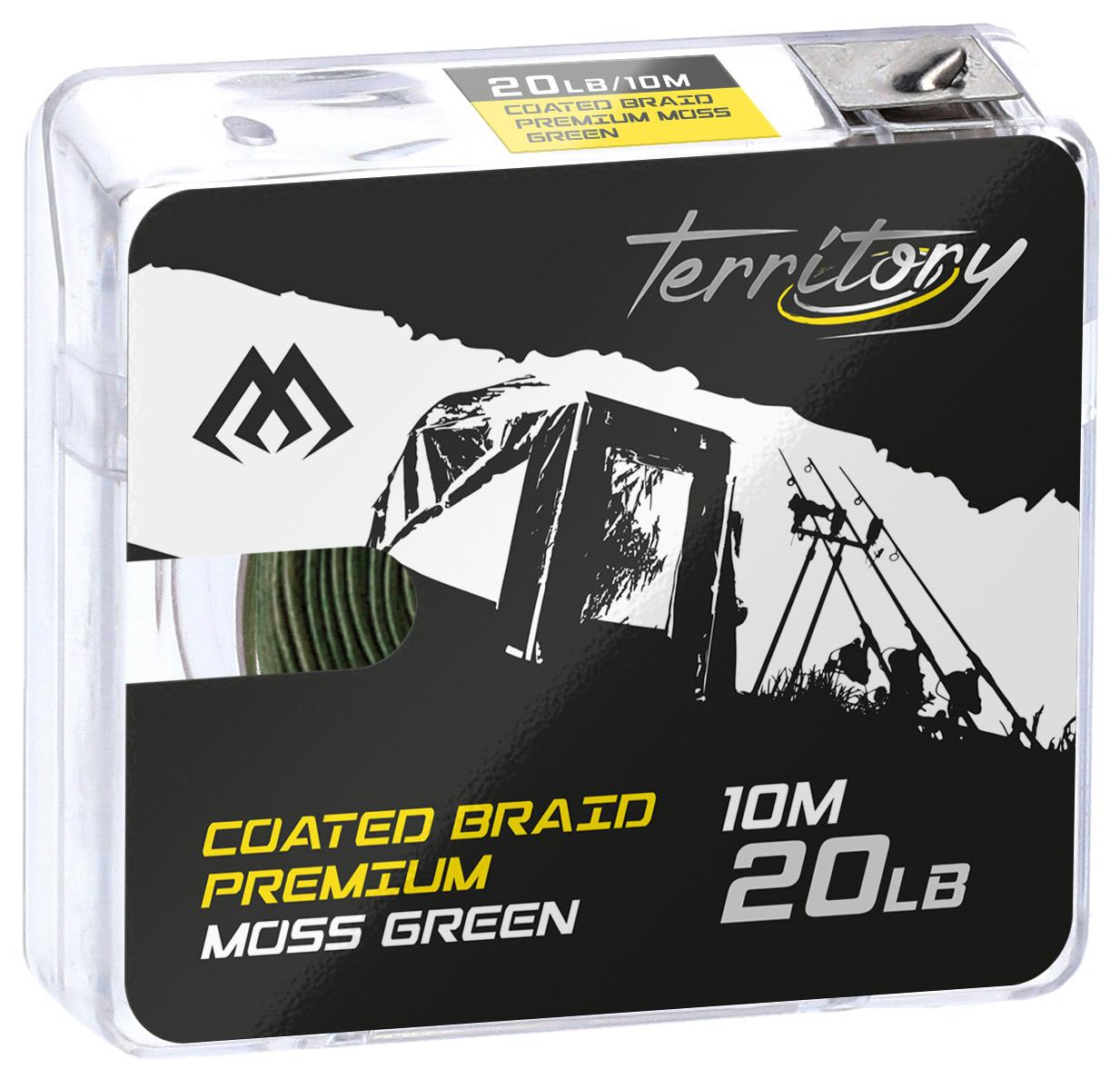 Mikado Coated Braid Premium Moss Green 20lb 10m