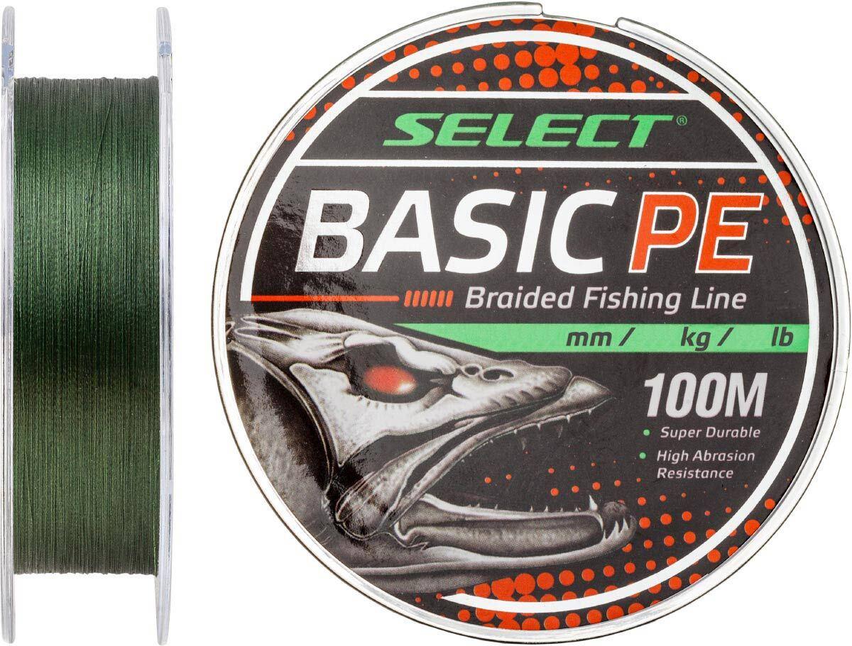 Select Basic PE 150m 0,18mm 9.9kg Dark Green