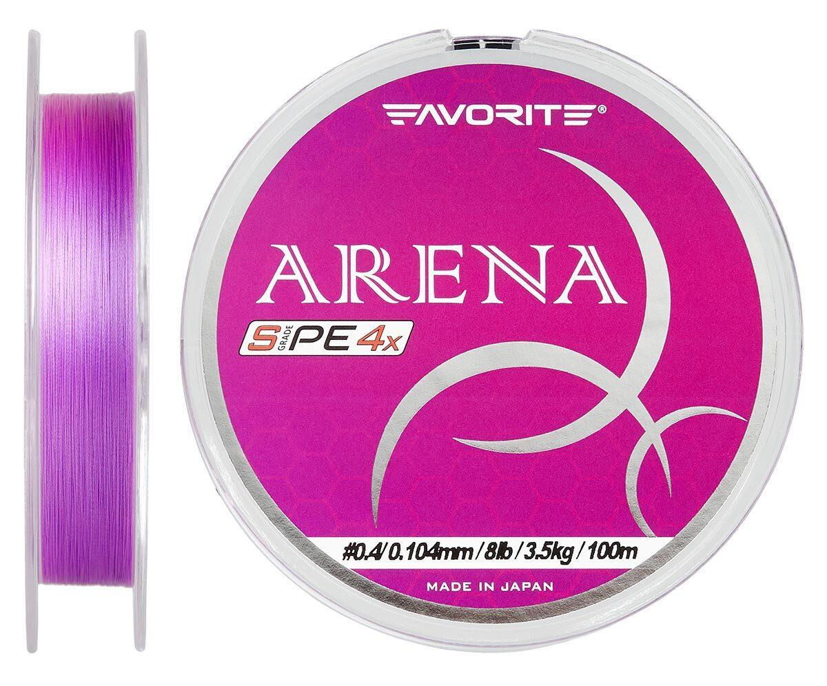 Favorite Arena PE 4x 150m 0.175/0.071mm 1.4kg Purple