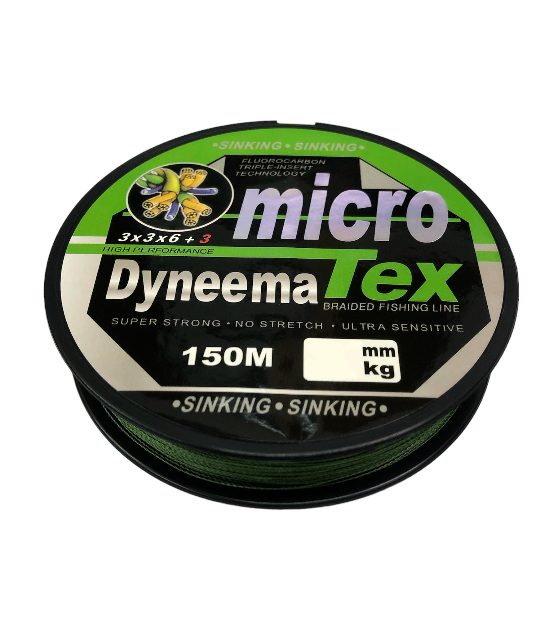 Plecionka Dyneema microTex 150m 0.08mm