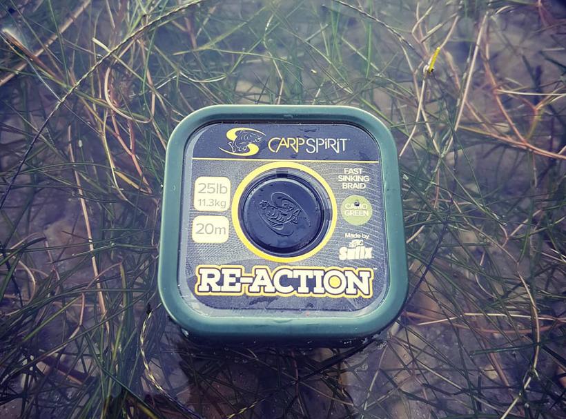 Carp Spirit Reaction Camo Green 20m 20lb plecionka przyponowa