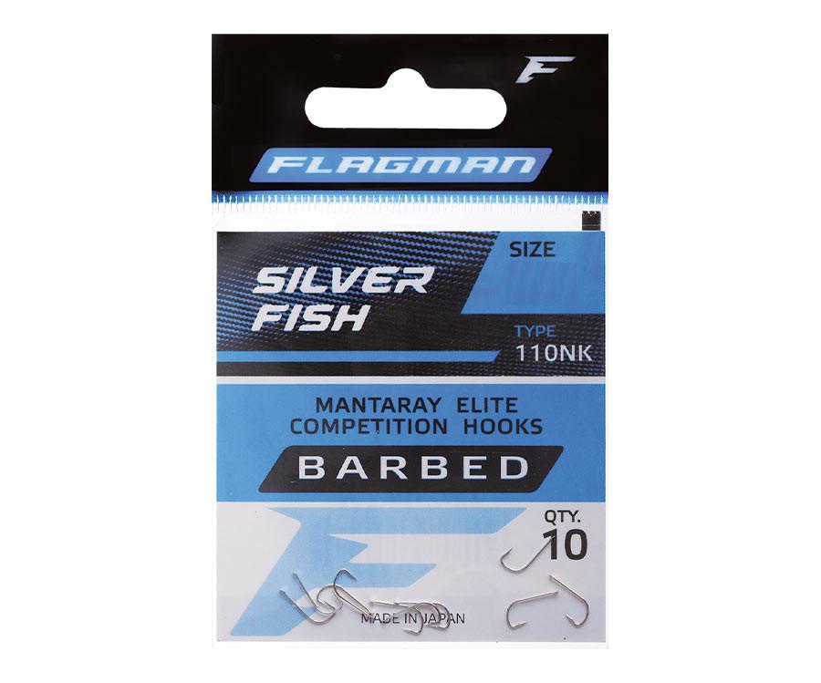 Flagman Mantaray Silver Fish r.14 10szt haczyki