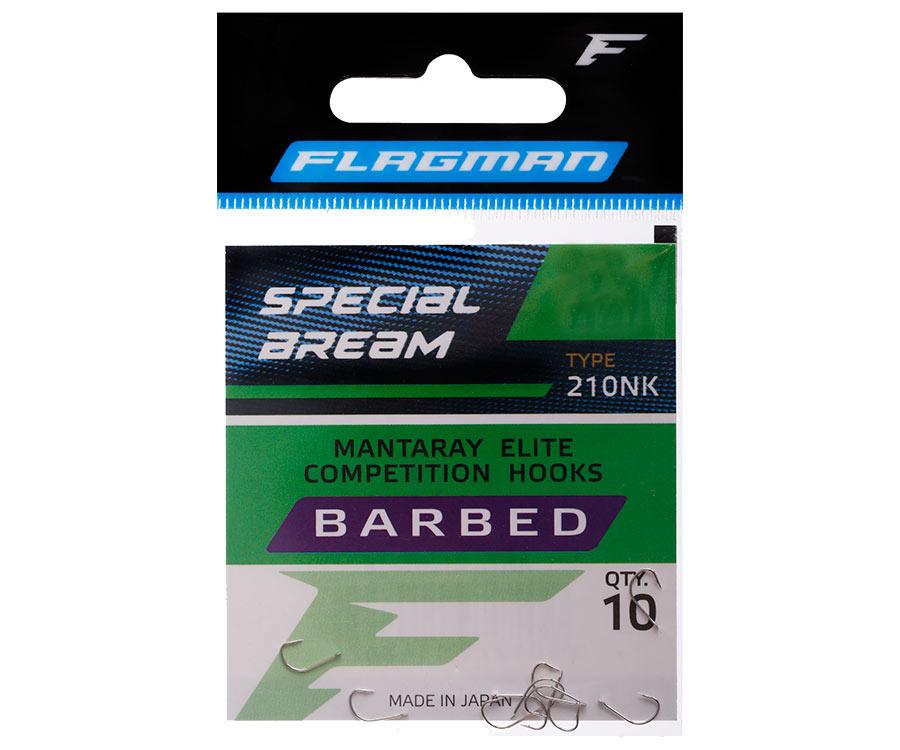 Flagman Mantaray Special Bream r.18 Barbed 10szt. Haki