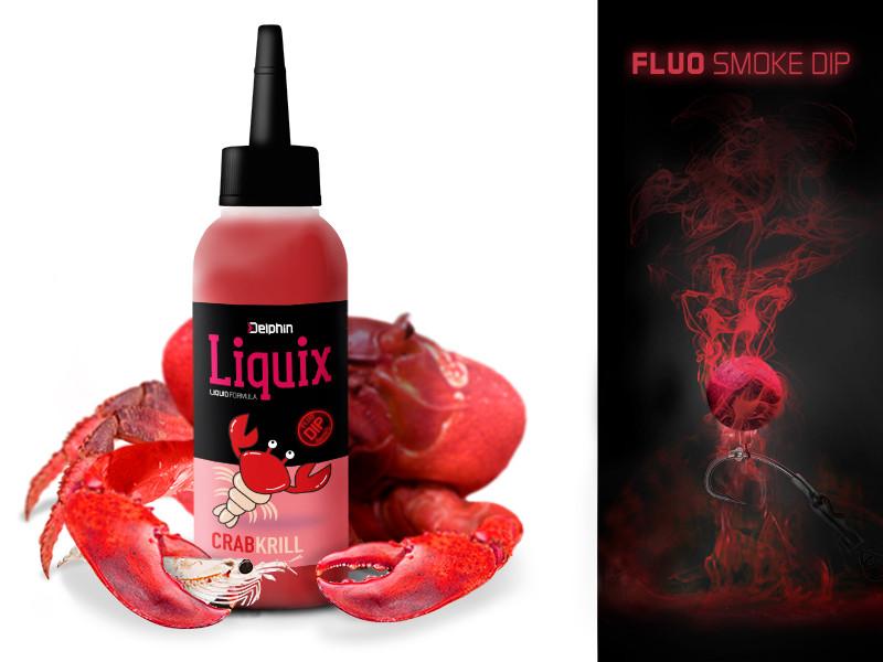 Delphin D-Snax Liquix 100ml Kryl Krab fluo dip
