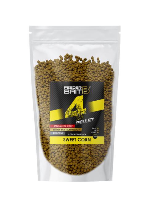 Feeder Bait Pellet 4mm Sweet Corn 800g