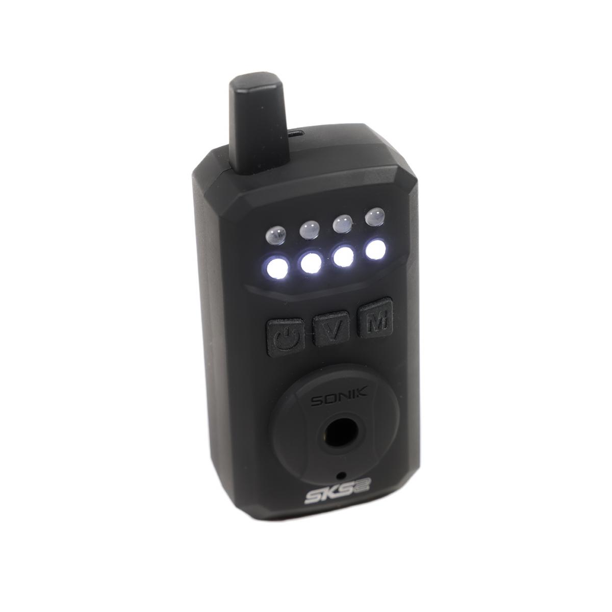 Sonik SKS2 Alarm Set 3+1+Bivvy Lamp zestaw sygnalizatorów