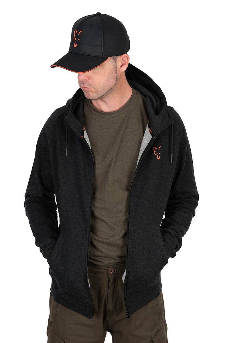 Fox Collection LW Hoody Black Orange r.S bluza