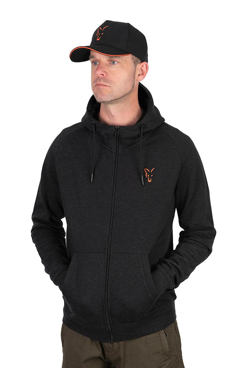 Fox Collection LW Hoody Black Orange r.M bluza