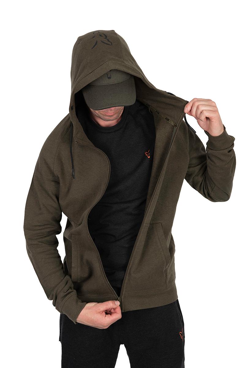 Fox Collection LW Hoody Green Black r.S bluza