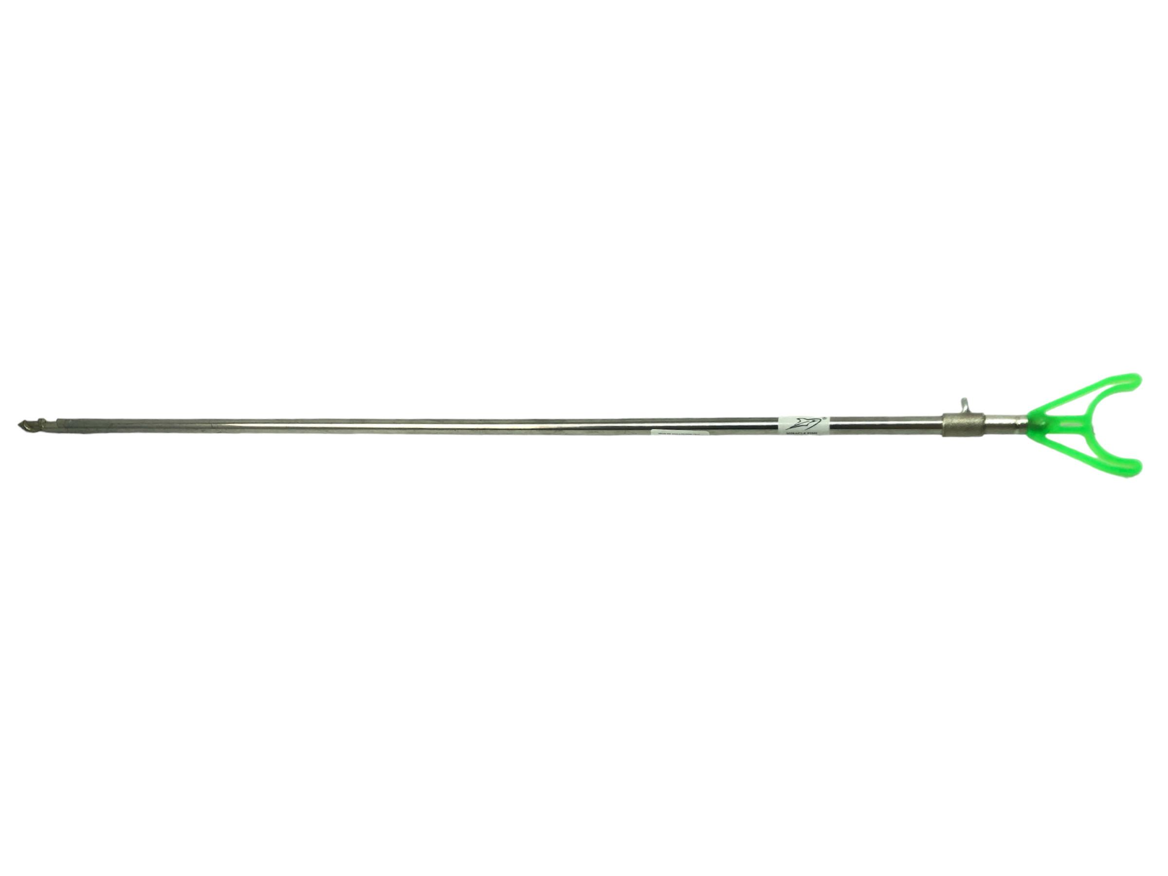 Podpórka 120cm z gwintem srebrna stalowa