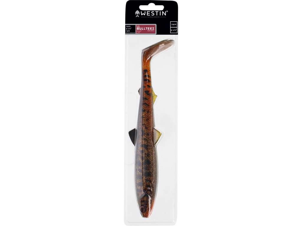 Westin BullTeez Shadtail 18cm 53g Motoroil Burbot