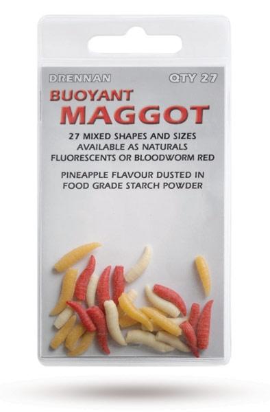 Drennan Maggot Buoyant sztuczne robaki 27szt