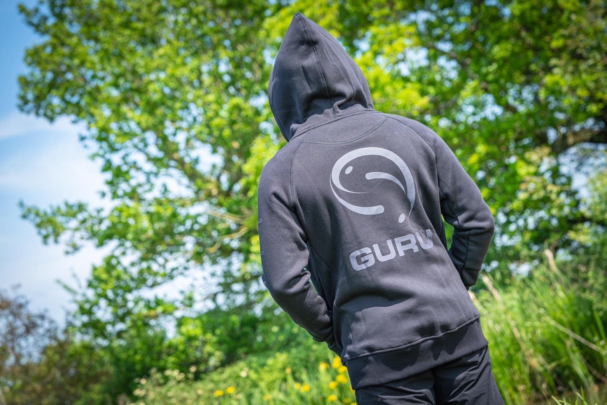 Guru Semi Logo Hoodie Black r.M bluza