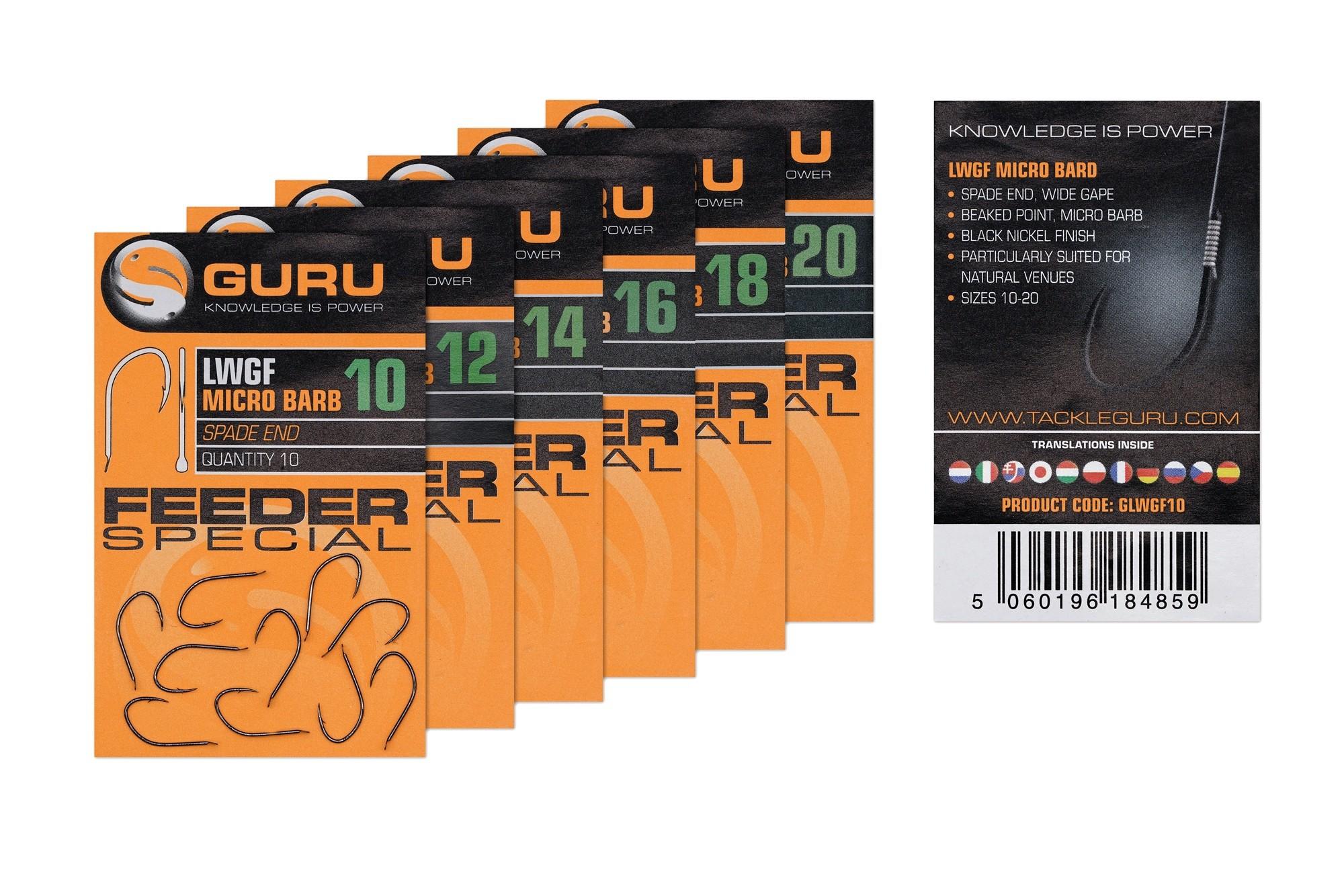 Guru Feeder Special LWGF r.12 10szt haczyki
