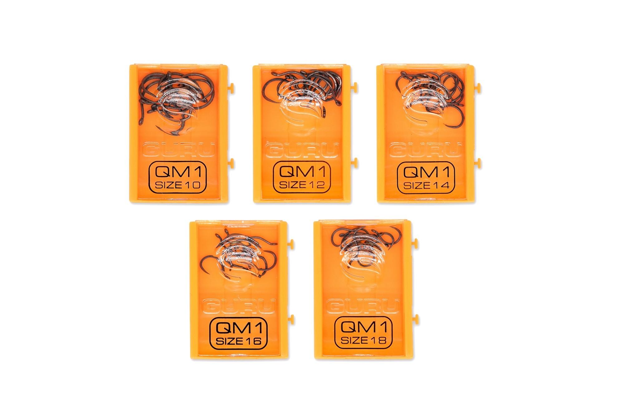 Guru QM1 Barbless r.16 10szt haczyki