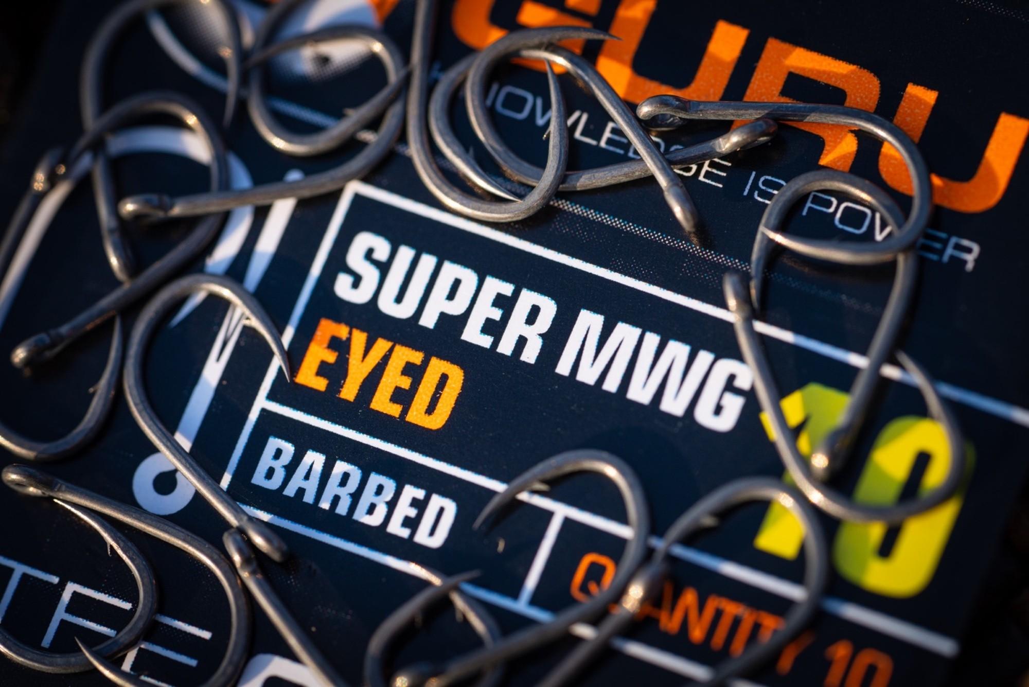 Guru Super MWG Eyed Barbed r.18 10szt haczyki