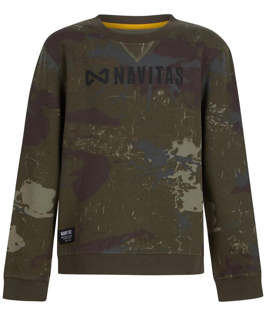Navitas Kids Sweatshirt Camo Identity 3-4 yrs