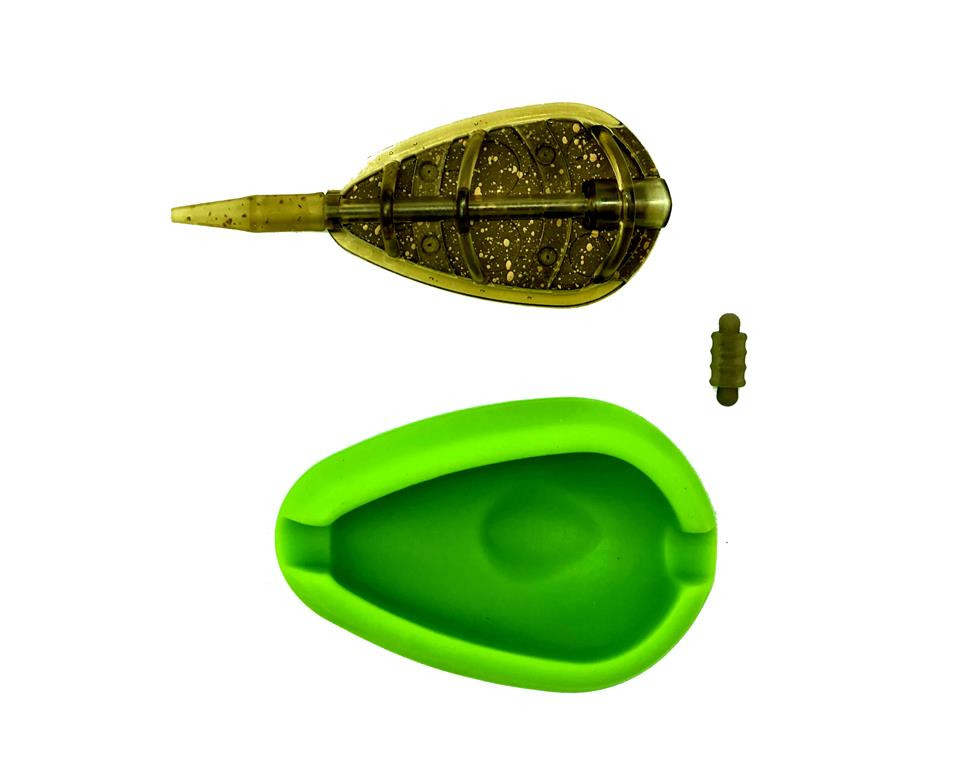 Drennan In-Line Flat Method Feeder Small 25g zestaw