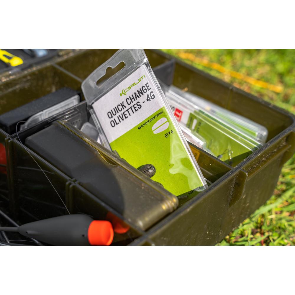 Korum Quick Change Olivettes 4g 6szt oliwki