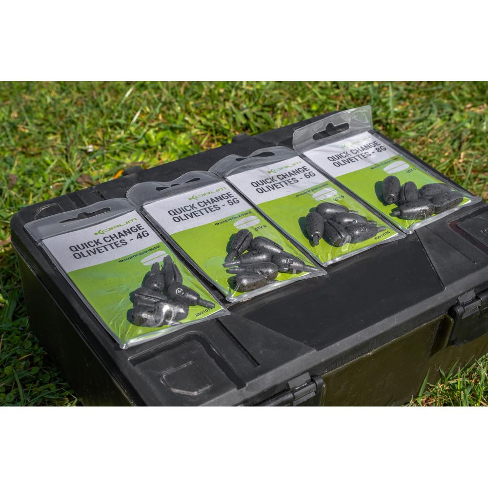 Korum Quick Change Olivettes 4g 6szt oliwki