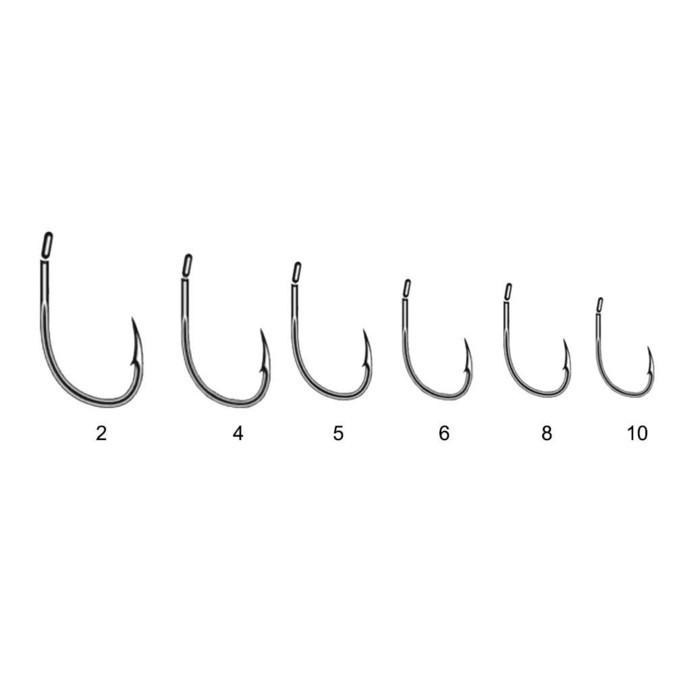 VMC Mystic Carp 7022BNT Barbless r.6 10szt. haki karpiowe
