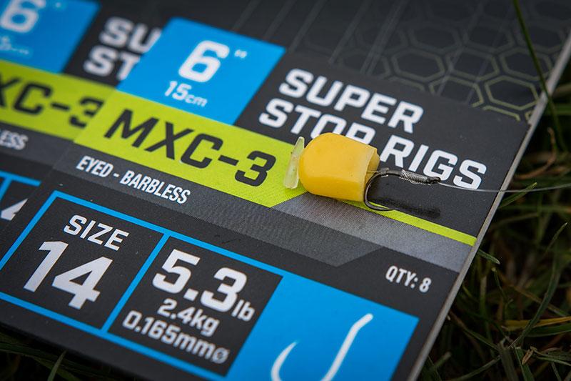 Matrix MXC-3 Barbless Super Stop r.16 0.145mm 15cm przypony