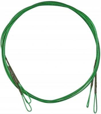 Konger Nylstar 40cm 10kg przypon stalowy pętelki