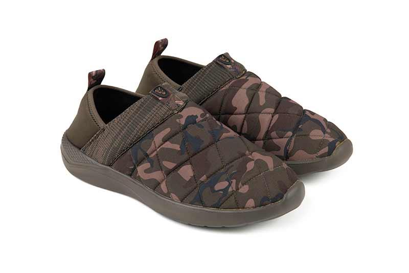 Fox Bivvy Slipper Camo/Khaki r.43 kapcie