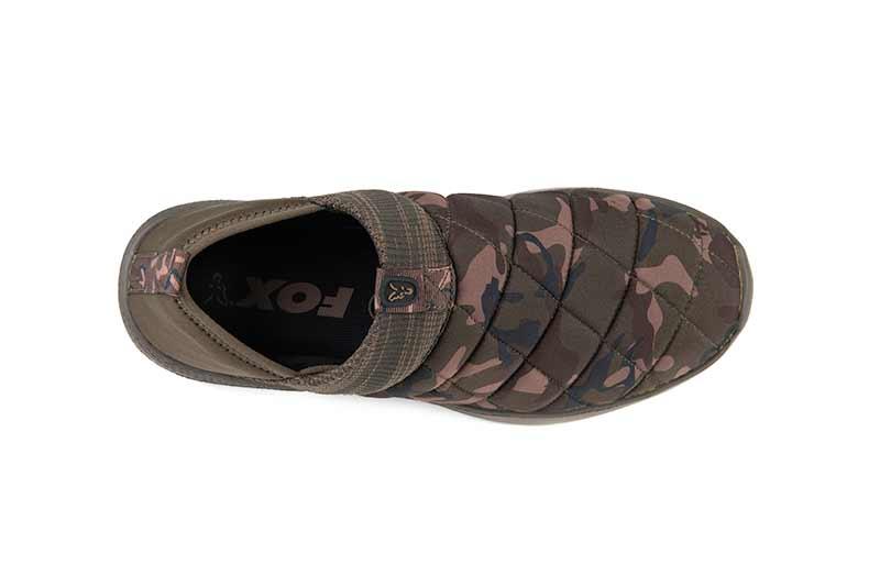 Fox Bivvy Slipper Camo/Khaki r.46 kapcie