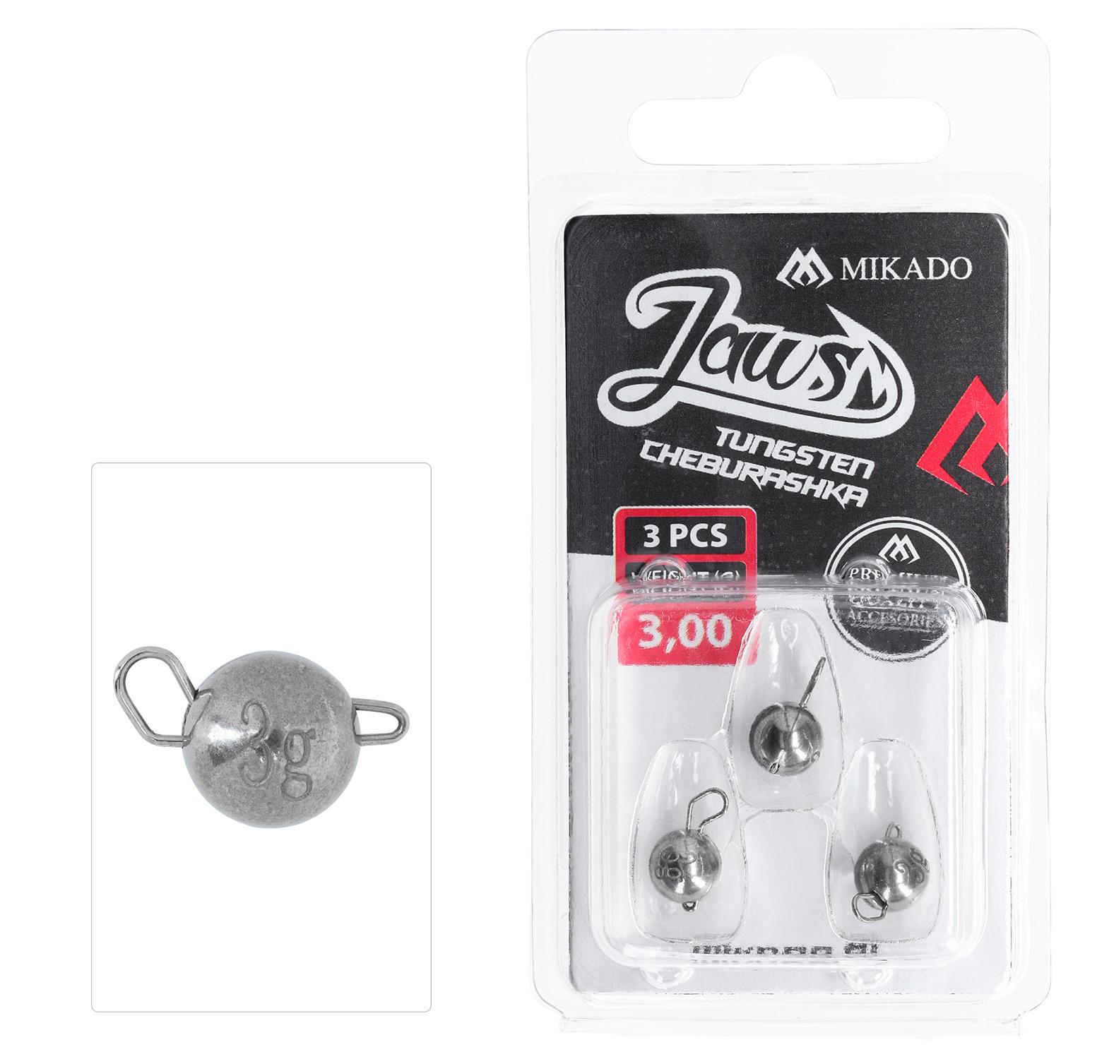 Mikado JAWS cheburashka wolframowa 3g 3szt.