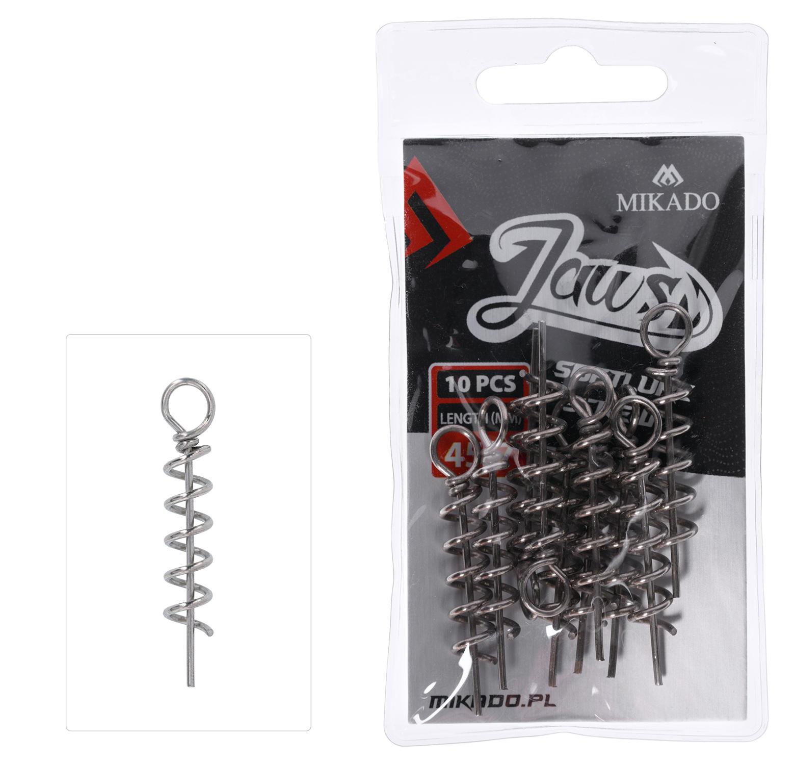 Mikado JAWS 26mm/4mm 10szt. wkręt do przynęt miękkich
