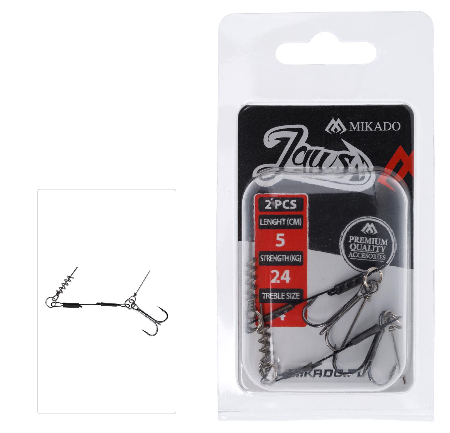 Mikado Jaws 5cm 24kg 2szt. dozbrojka