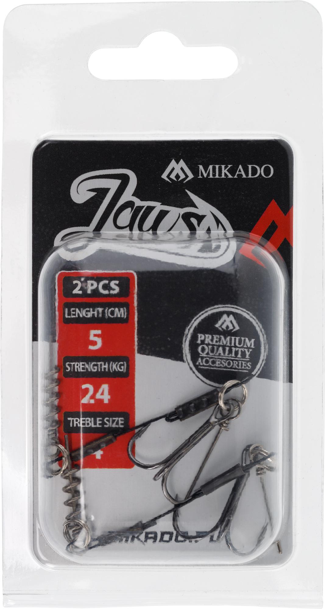 Mikado Jaws 5cm 24kg 2szt. dozbrojka