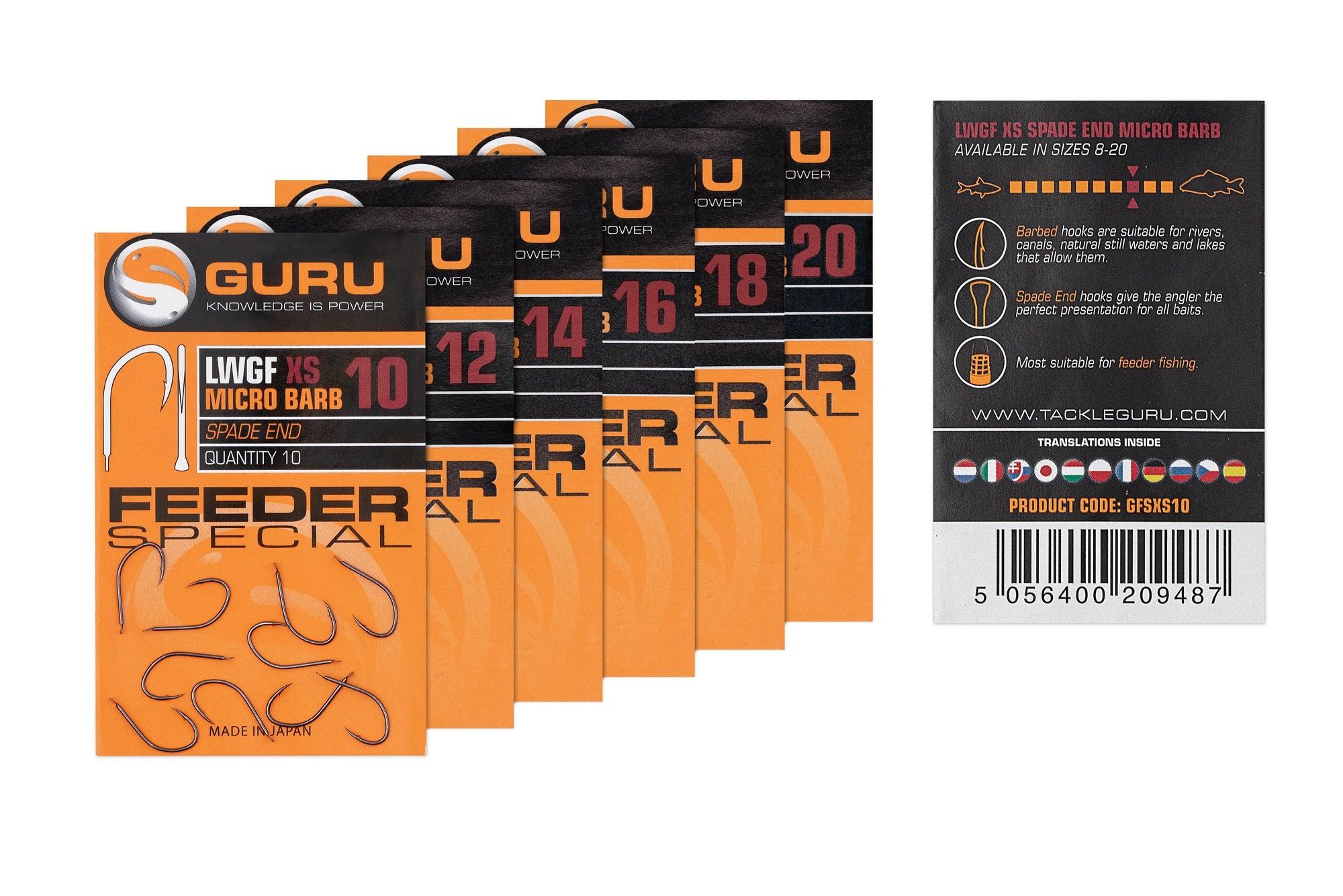 Guru Feeder Special XS Spade r.10 10szt. haczyki