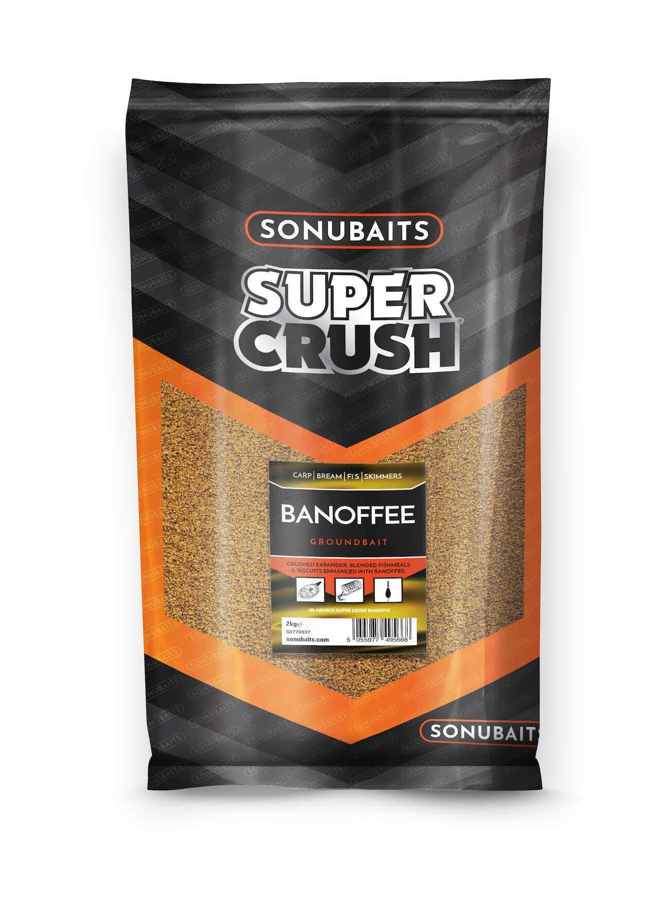 Sonubaits Supercrush Banoffee 2kg zanęta