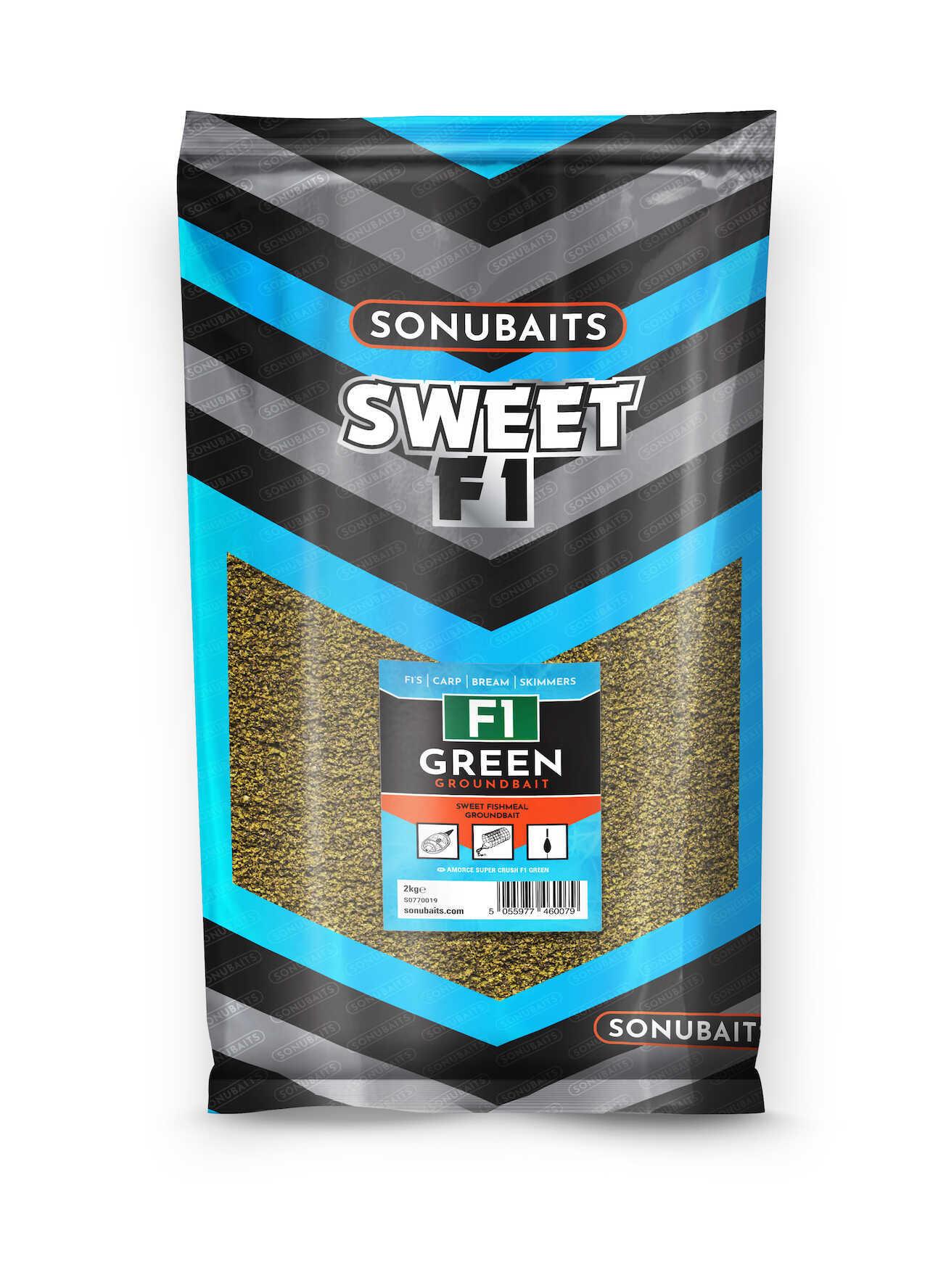 Sonubaits F1 Green 2kg zanęta