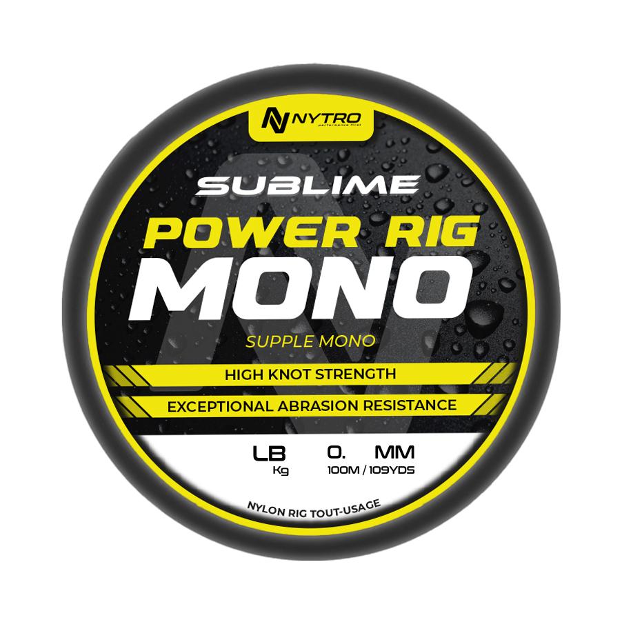 Nytro Sublime Power Rig Mono 0.21mm 100m żyłka