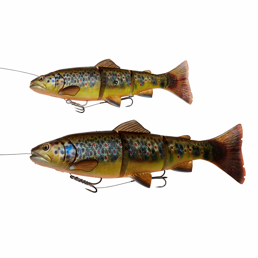 Savage Gear 4D Line Thru Trout 20cm 93g SS Fire Trout