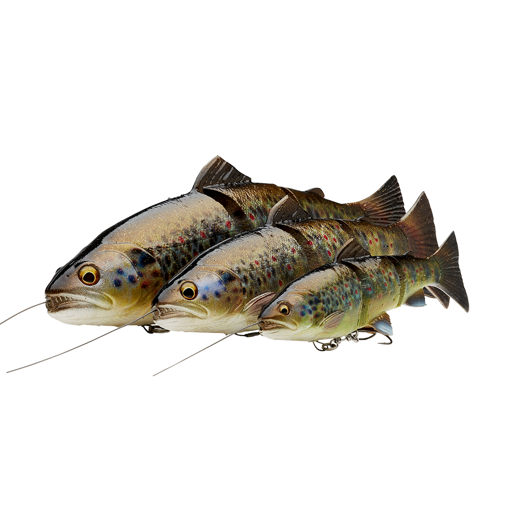 Savage Gear 4D Line Thru Trout 20cm 93g SS Fire Trout
