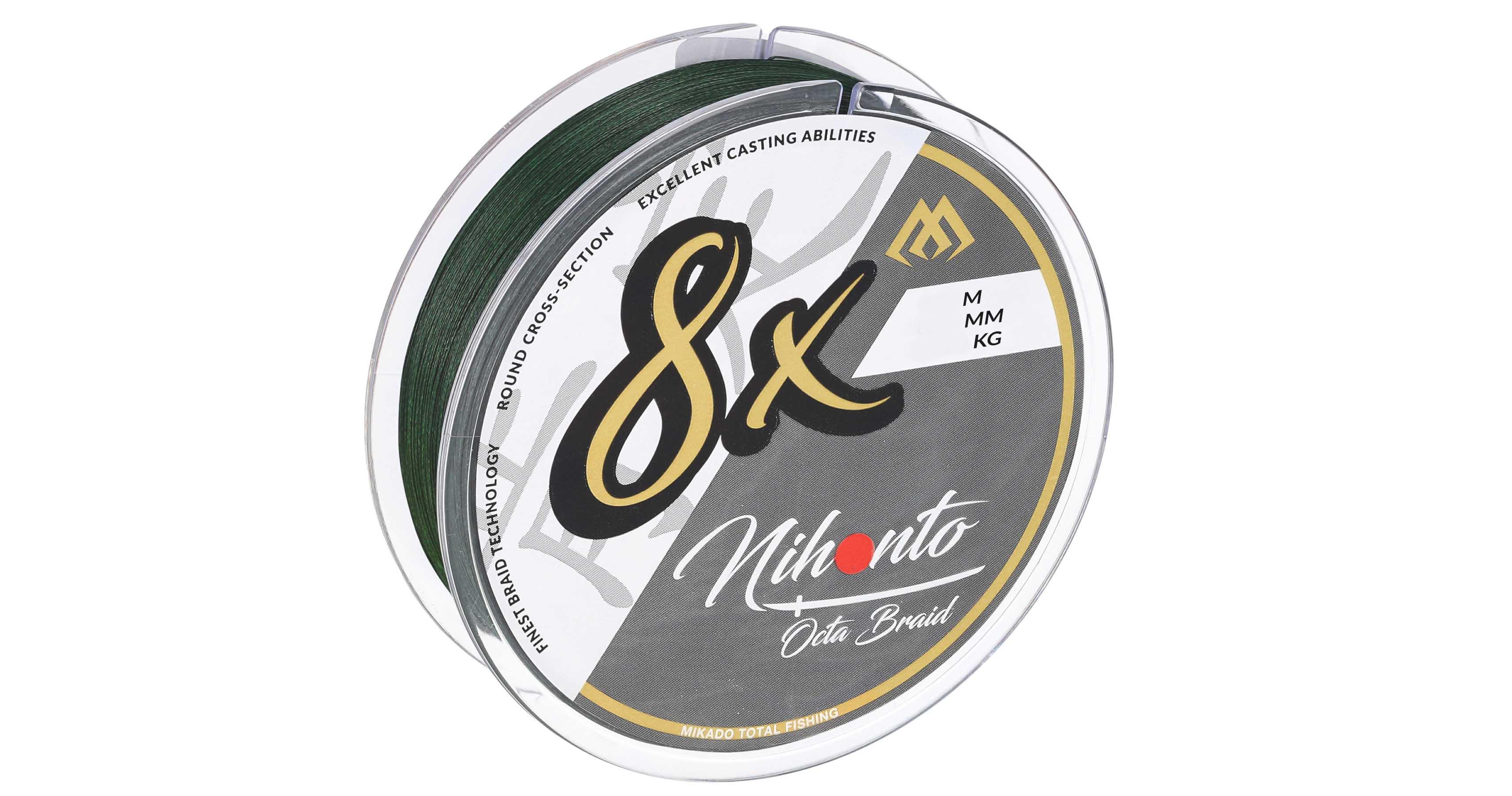 Mikado Nihonto Octa Braid x8 0.12mm 150m Green plecionka