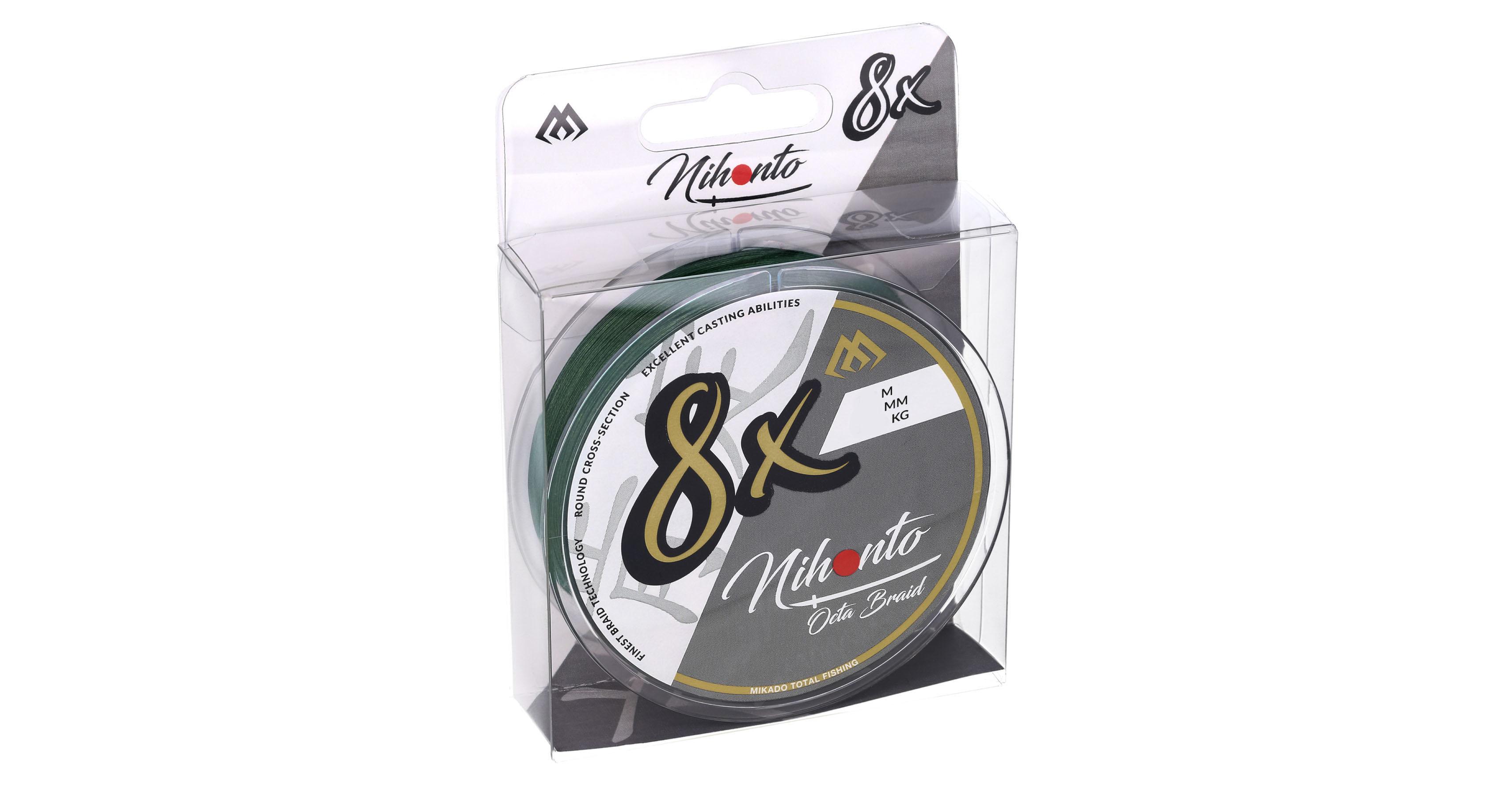 Mikado Nihonto Octa Braid x8 0.12mm 150m Green plecionka