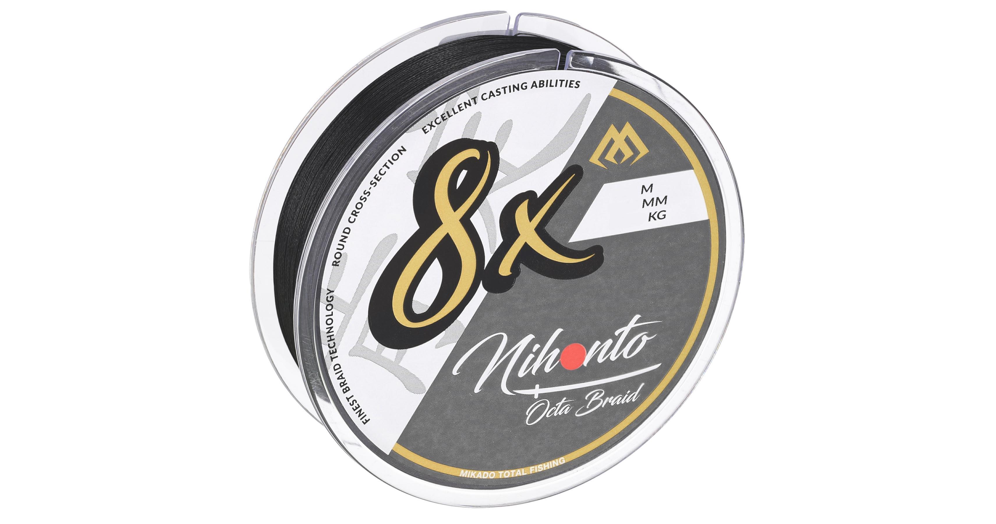 Mikado Nihonto Octa Braid x8 0.16mm 150m Black plecionka