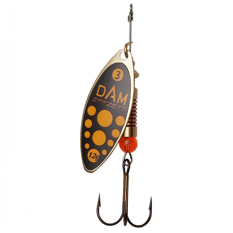 DAM Effzett Predator r.3 12g Blacky obrotówka